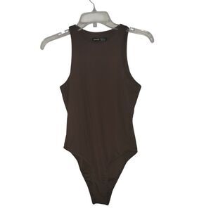 SHEIN Chocolate Brown  Bodysuit Size 4